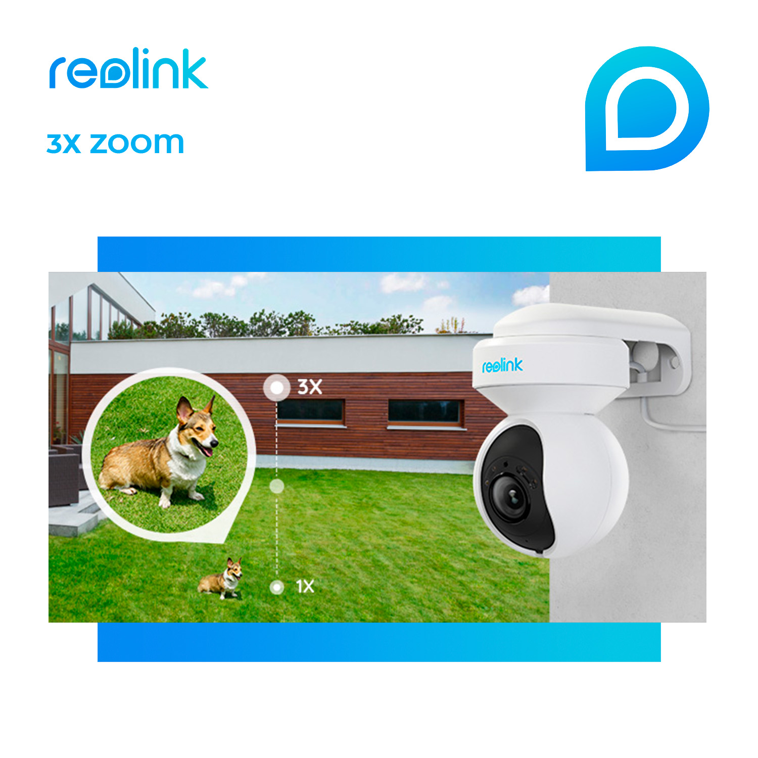 картинка IP камера Reolink E1 Outdoor от магазина Компания+