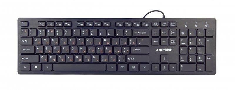 Клавиатура Gembird KB-MCH-03-RU Black USB | ARAGO