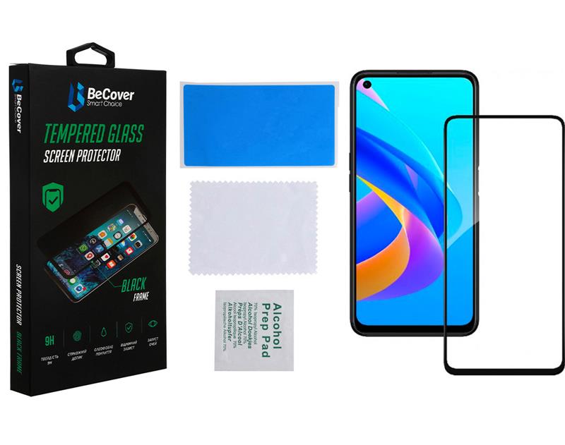 Захисне скло BeCover для Oppo A76 Black (707604) | ARAGO