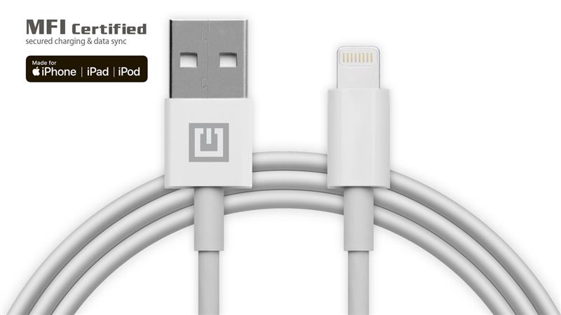 Кабель REAL-EL USB - Lightning (M/M), 2 м, White (EL123500056) | ARAGO