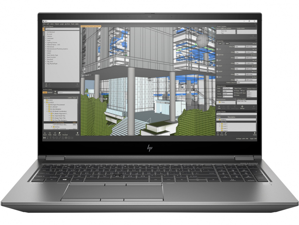 HP ZBook Fury 15 G7 (9VS23AVV2) FullHD Grey | ARAGO
