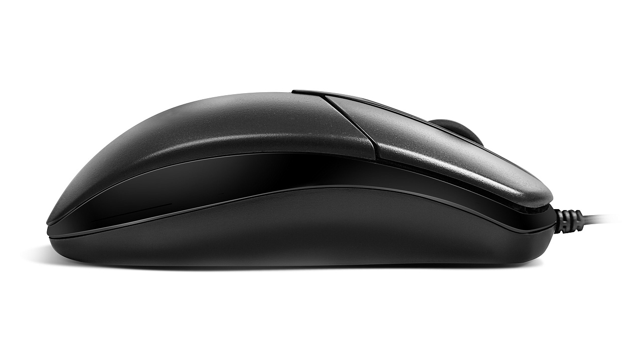 Миша REAL-EL RM-214 Black (EL123200039) | ARAGO