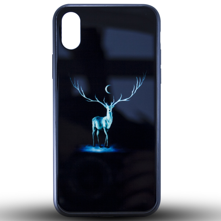 Силикон LUMINOUS GLASS Samsung J4 (2018)/J400 Deer | ARAGO