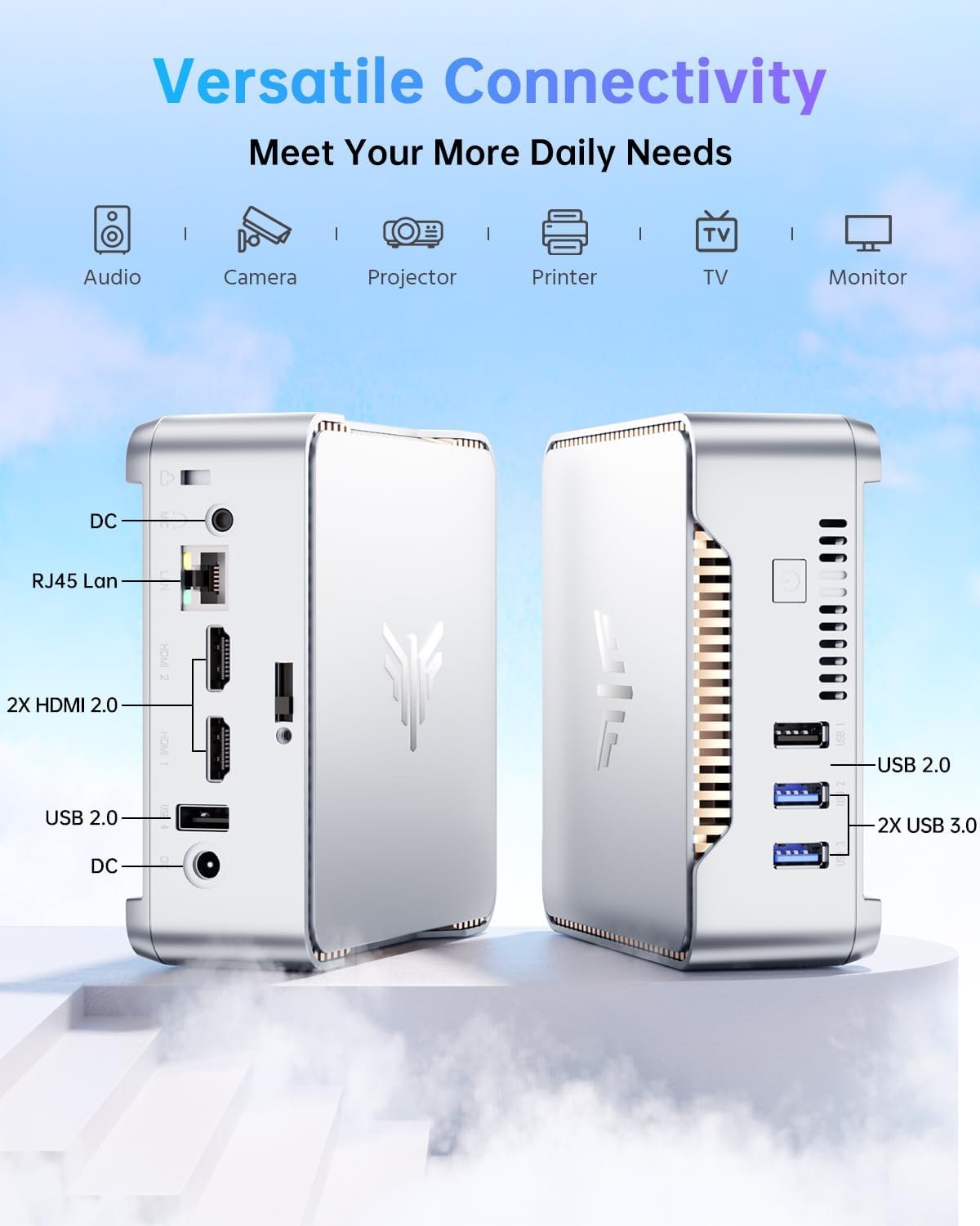 Неттоп NiPoGi GK3 Plus (791684817397) | ARAGO