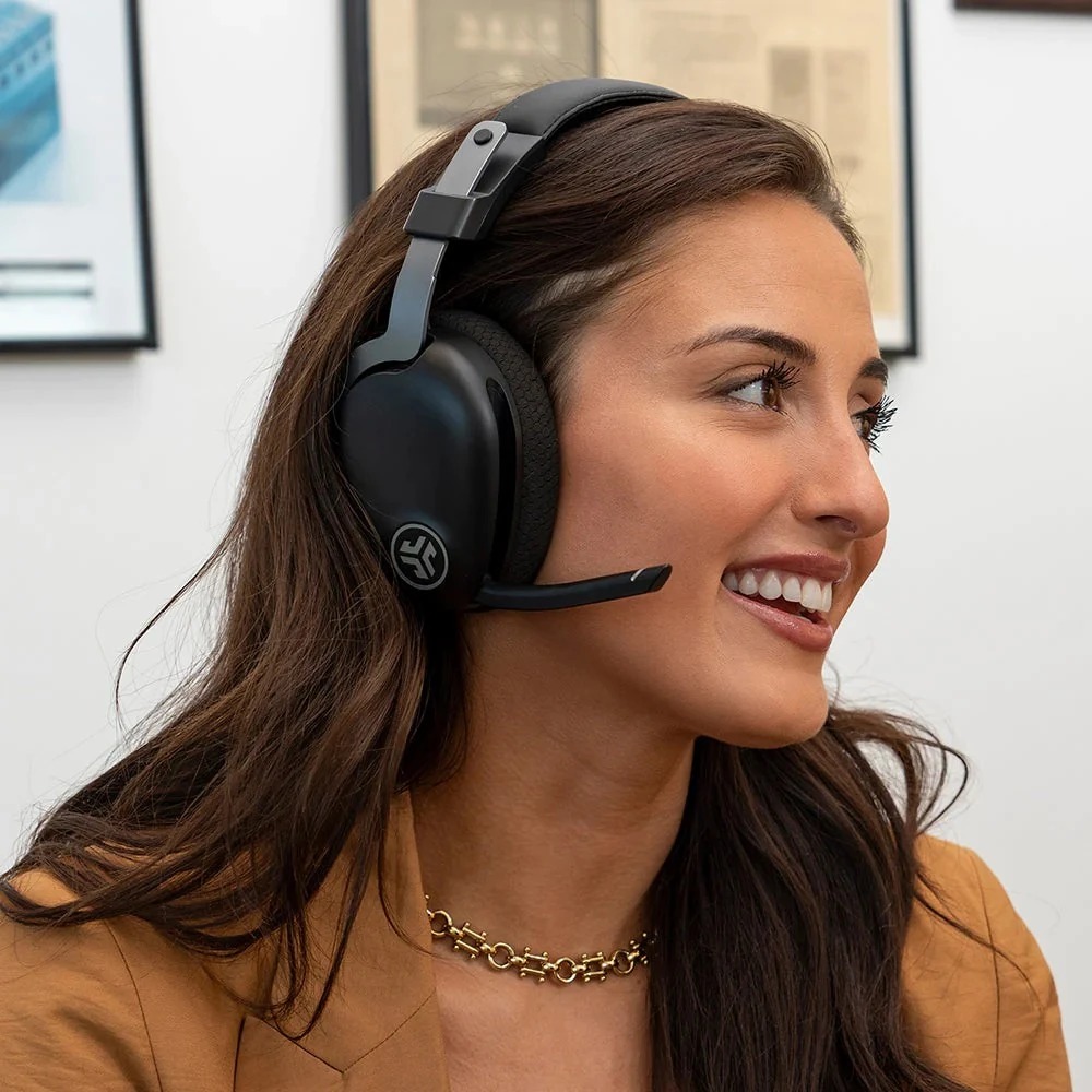 Bluetooth-гарнітура JLab JBuds Work Black (IEUHBJBUDSWORKRBLK4) | ARAGO