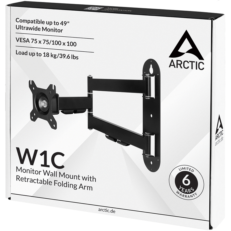 картинка Настінне кріплення Arctic W1C (AEMNT00058A) от магазина Компания+