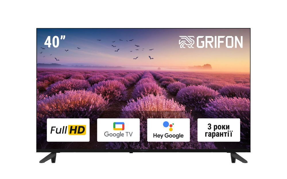 картинка Телевізор Grifon Diva DV40FSB от магазина Компания+