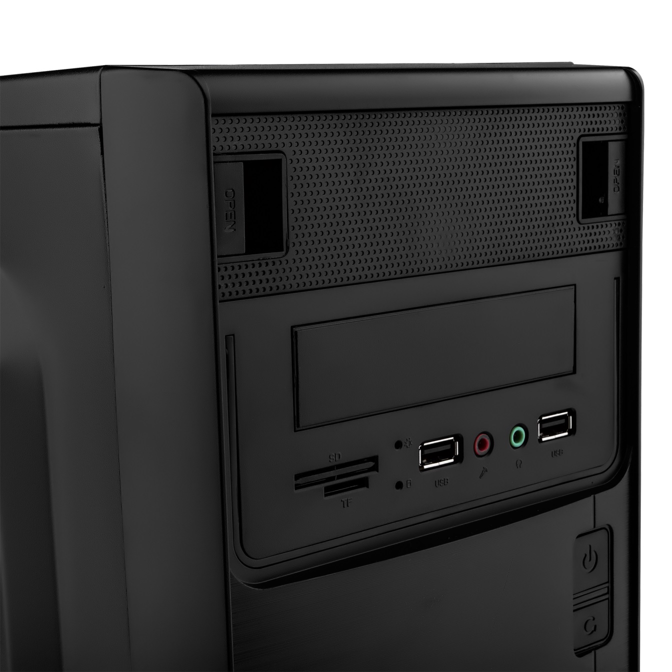 Корпус Logicpower 6103 без БП, 2хUSB2.0, Black | ARAGO