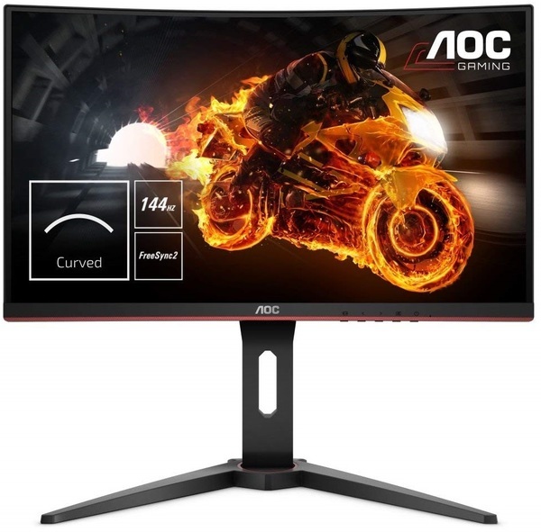 AOC 27" C27G1 VA Black/Red Curved 144Hz | ARAGO