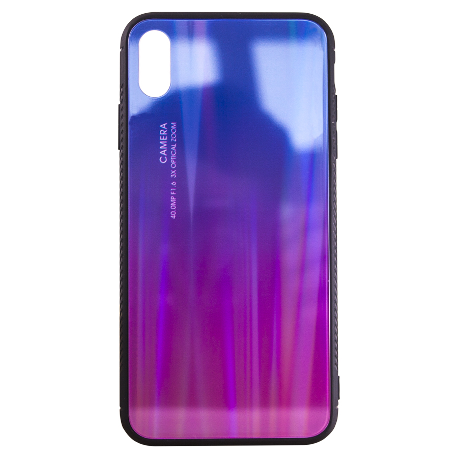 Силикон GRADIENT GLASS Samsung M10 розовый/фиолетовый | ARAGO