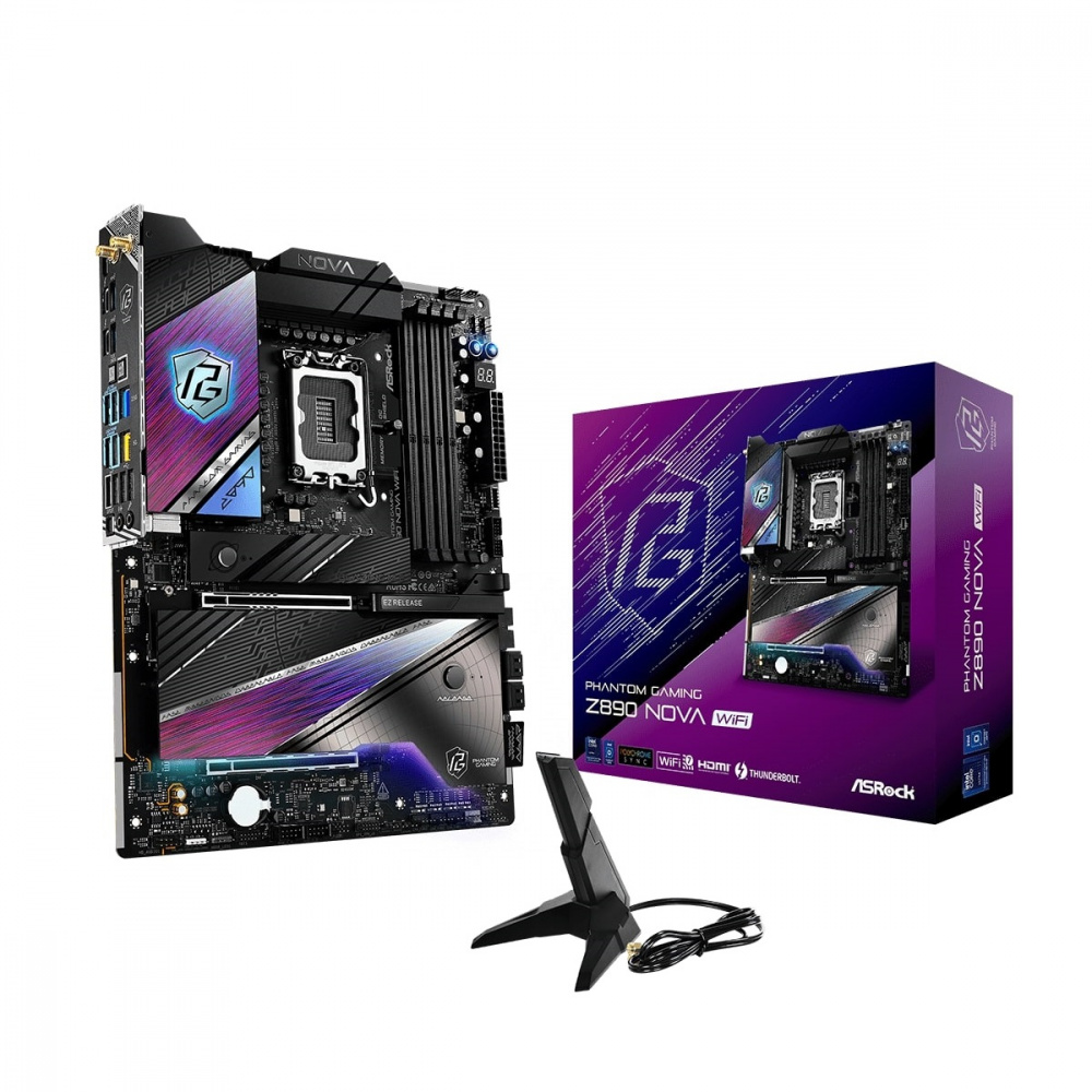 Материнська плата ASRock Z890 Nova WiFi Socket 1851 | ARAGO