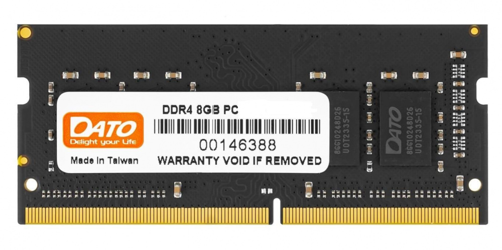 Модуль пам`ятi SO-DIMM 8GB/3200 DDR4 Dato (DT8G4DSDND32) | ARAGO