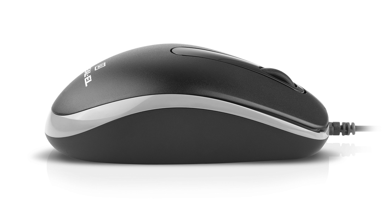 Миша REAL-EL RM-217 Black (EL123200038) | ARAGO