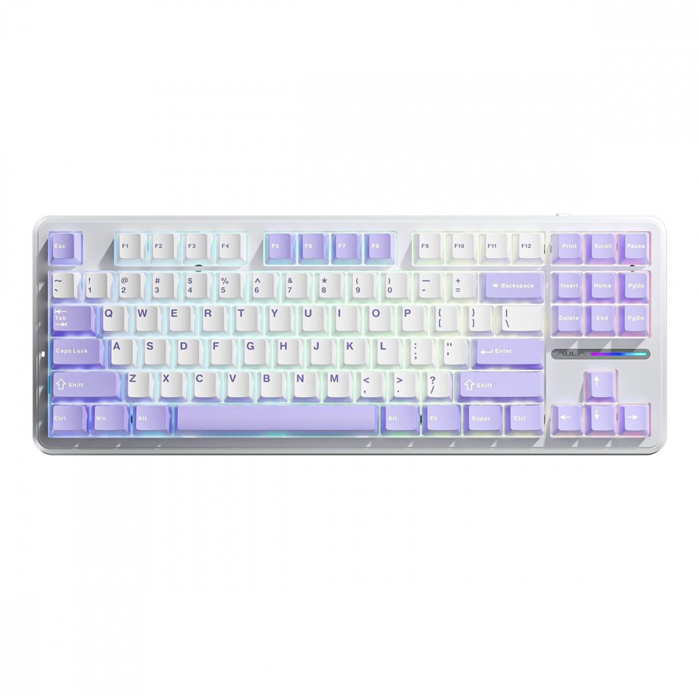 Клавіатура Aula F87 White (6948391202464) | ARAGO