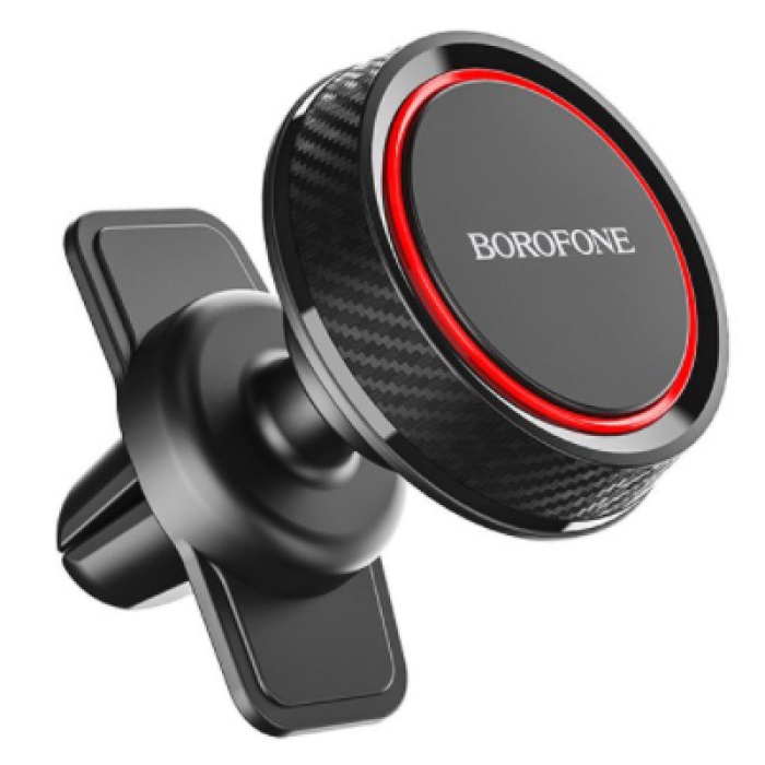 Тримач автомобільний Borofone BH12 Magnetic Black (BH12B) | ARAGO