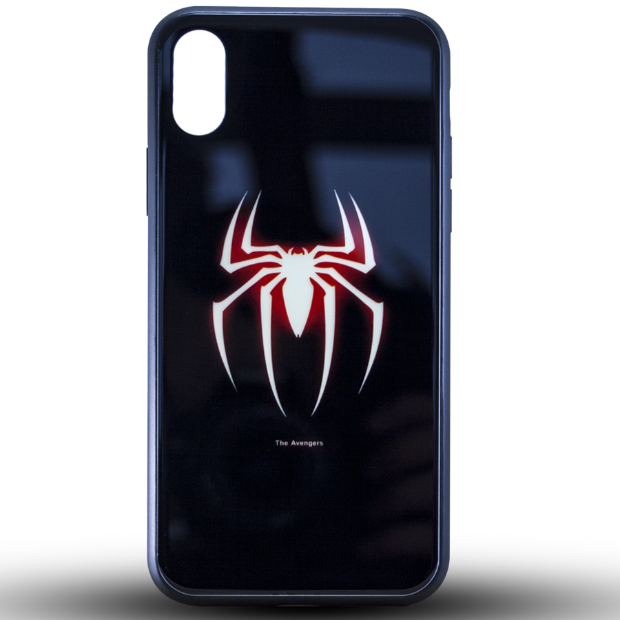 Силикон LUMINOUS GLASS Huawei Mate 20 Pro Spiderman | ARAGO