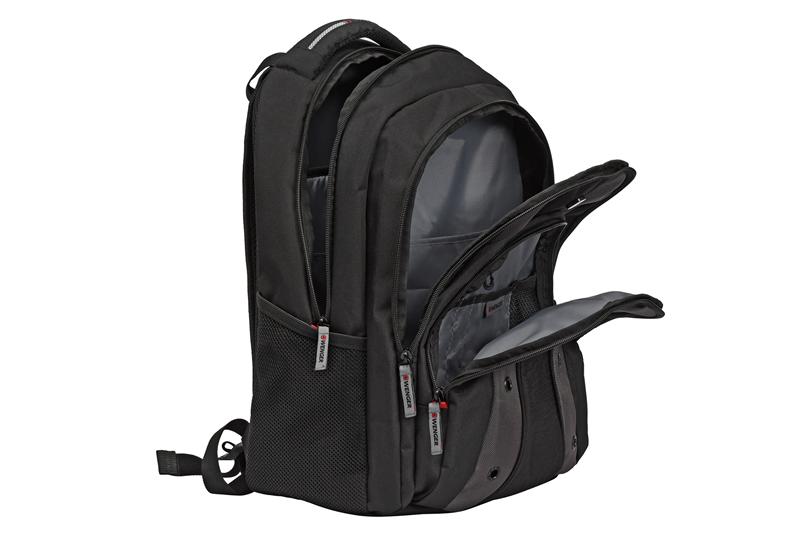 Рюкзак для ноутбука Wenger Upload Black/Grey (604431) | ARAGO