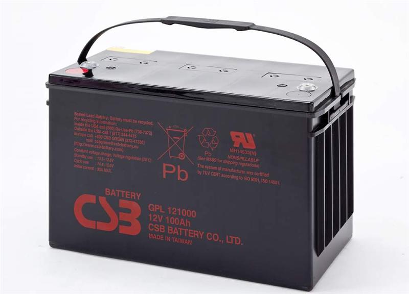 Аккумуляторная батарея CSB 12V 100AH (GPL121000) AGM | ARAGO