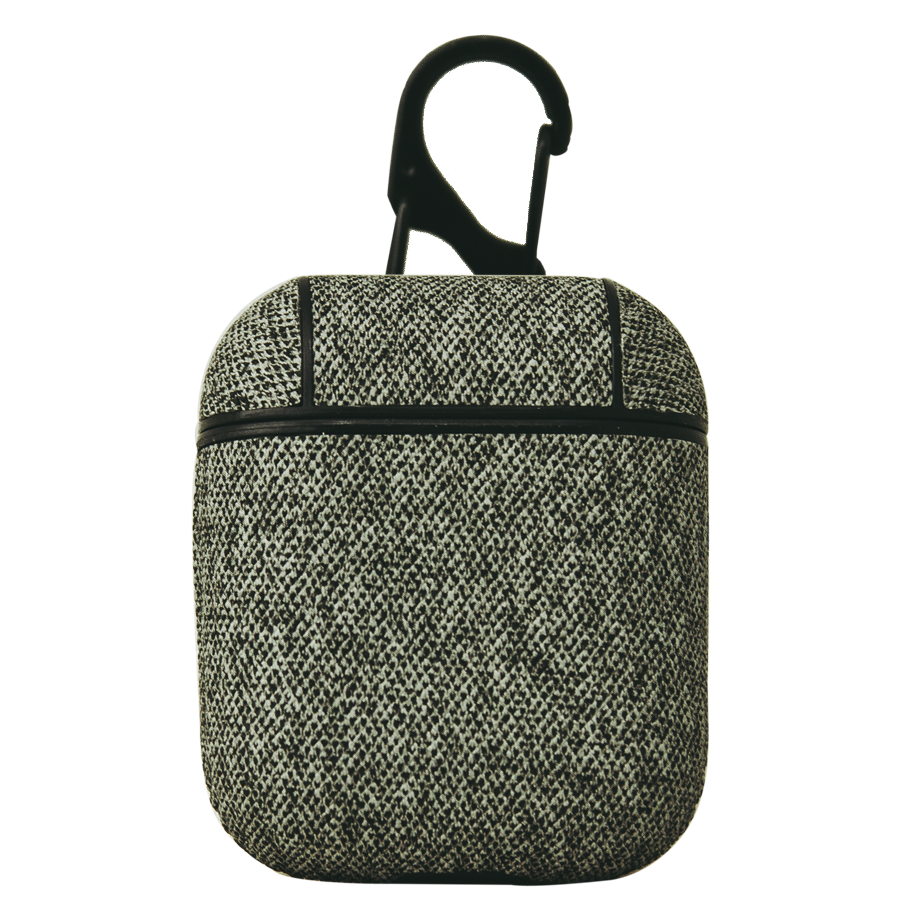 Чехол для Airpods/Airpods2 TEXTILE серый | ARAGO