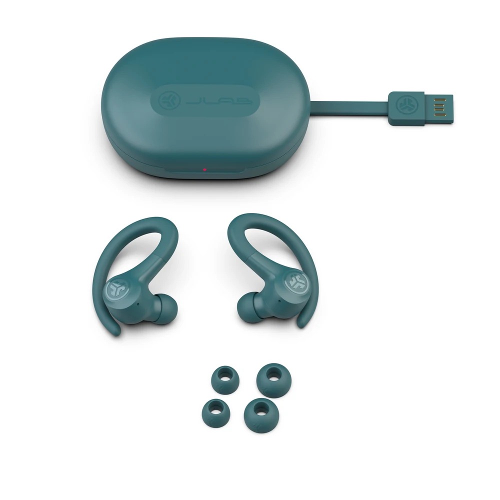 Bluetooth-гарнітура JLab Go Air Sport Teal (IEUEBGAIRSPRTRTEL124) | ARAGO