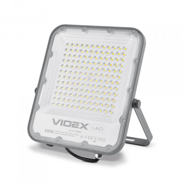 картинка LED прожектор PREMIUM VIDEX F2 100W 5000K от магазина Компания+