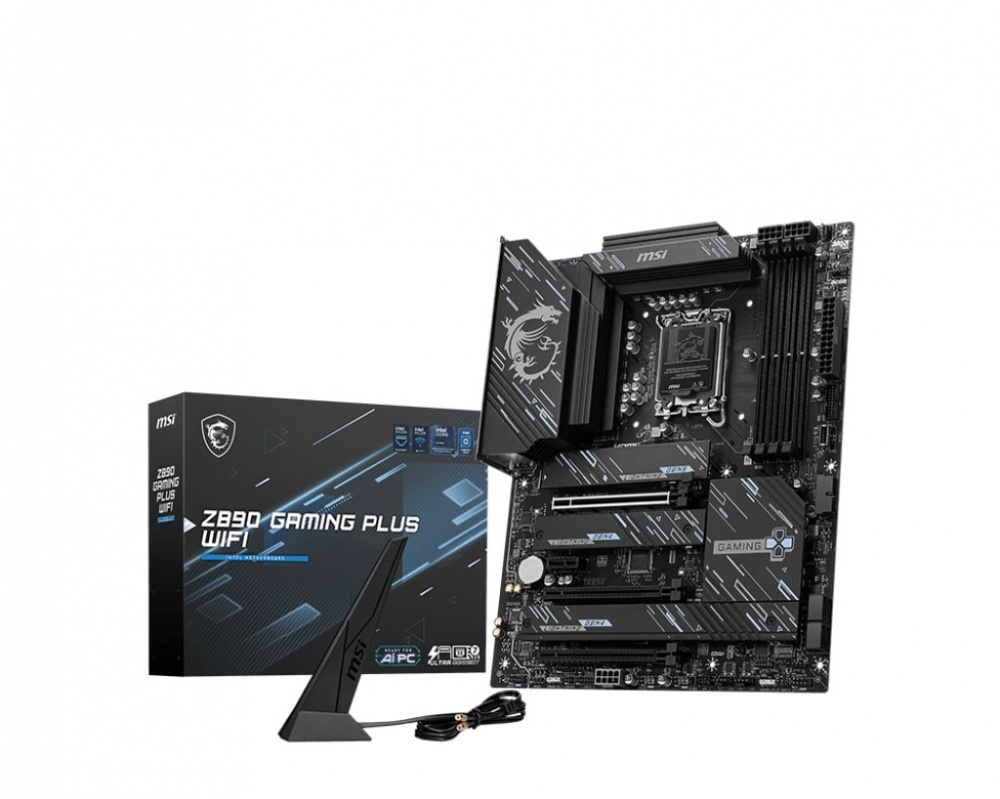 Материнська плата MSI Z890 Gaming Plus WiFi Socket 1851 | ARAGO