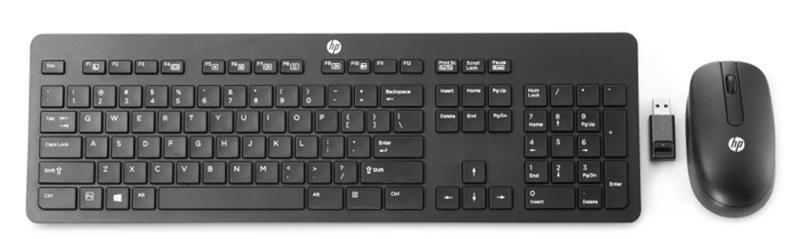 Комплект (клавиатура, мышь) беспроводной HP Slim (T6L04AA) USB | ARAGO
