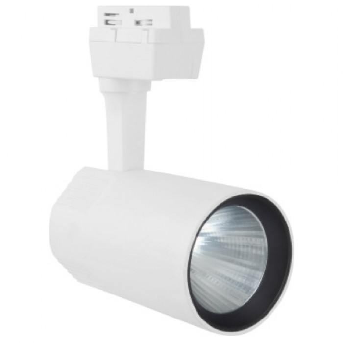 картинка LED Світильник Трековий HOROZ 20W, 1600Lm, 4200K, Білий от магазина Компания+