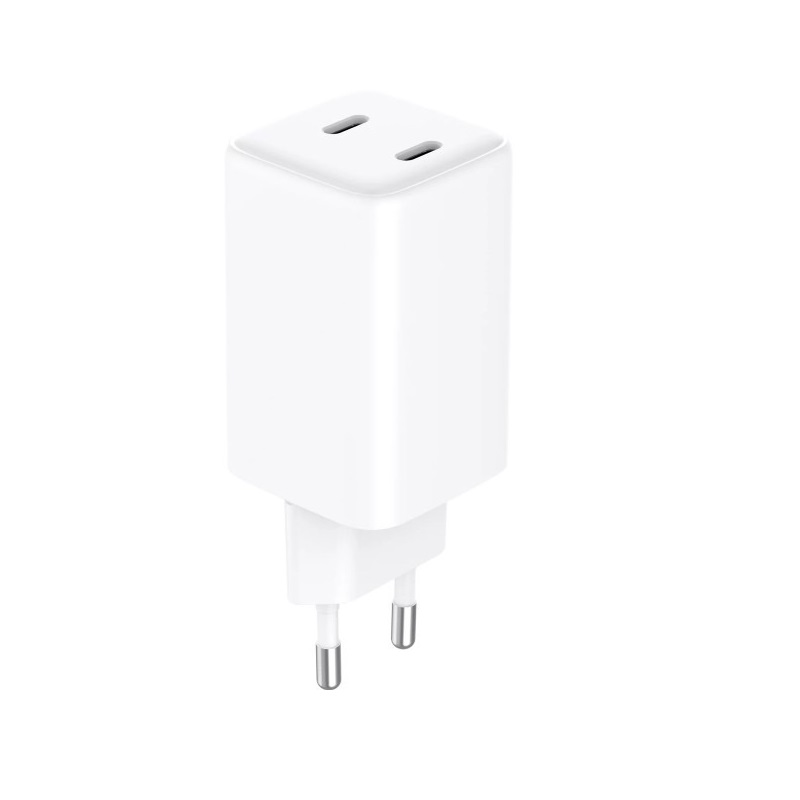 Сетевое зарядное устройство Sandberg 65W (2xUSB-C) White (441-56) | ARAGO