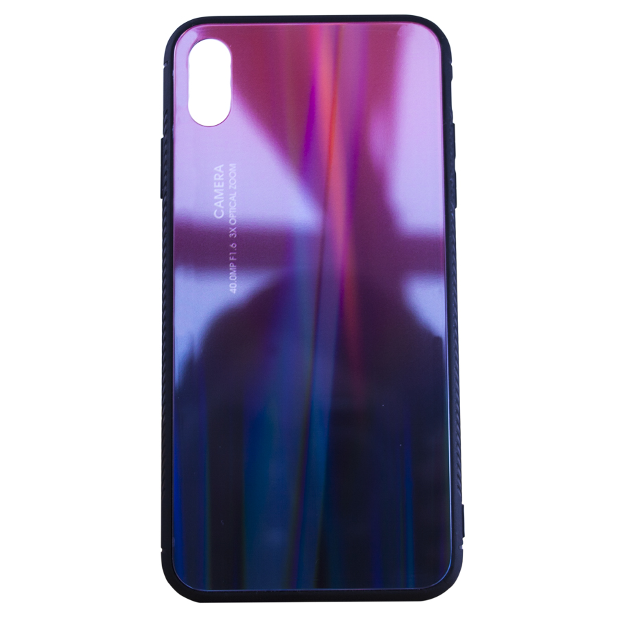 Силикон GRADIENT GLASS Xiaomi Mi 9 красный/черный | ARAGO