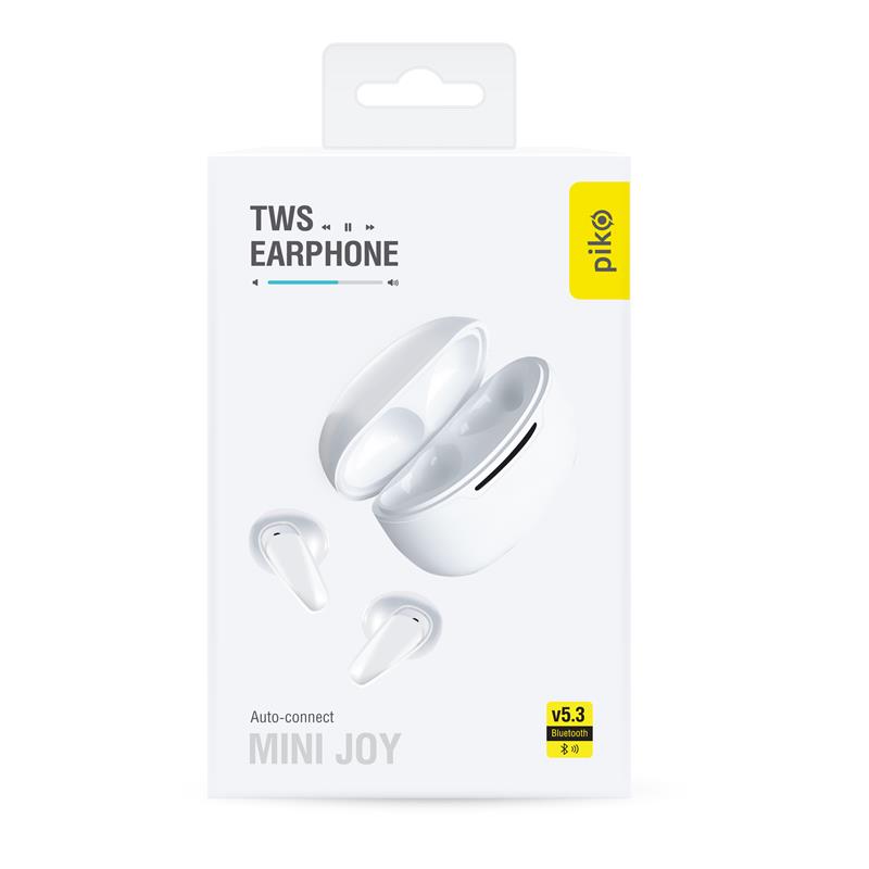 Bluetooth-гарнiтура Piko TWS-MiniJoy White (1283126583421) | ARAGO