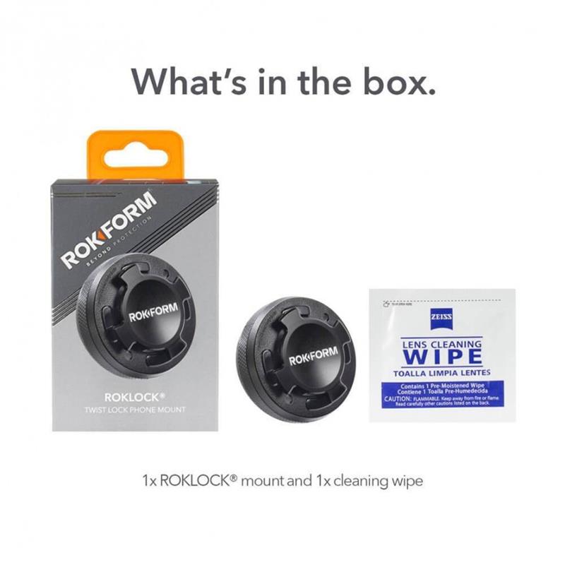 Тримач автомобільний Rokform RokLock Adhesive Car Dash Mount (330101PA) | ARAGO