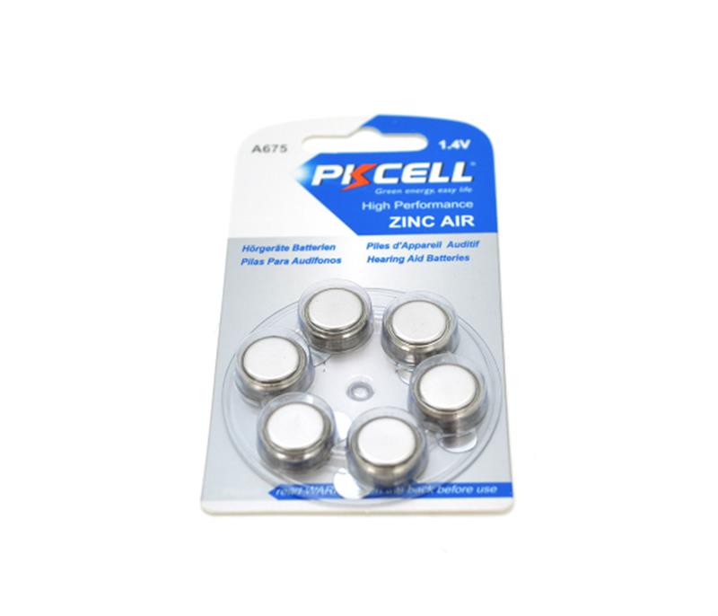 Батарейка PKCELL ZA675 BL 6шт (ZA675-6B/20410) | ARAGO