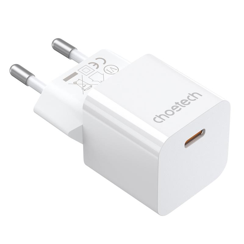 Мережевий зарядний пристрій Choetech (1USBх3A) White (PD5010-EU) | ARAGO
