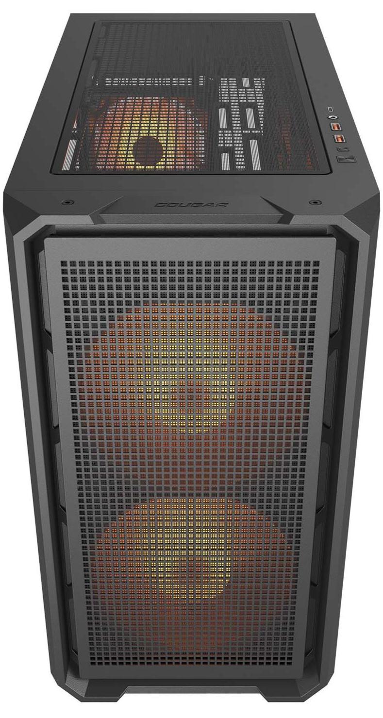 Корпус Cougar MX600 Mini RGB Black без БЖ | ARAGO
