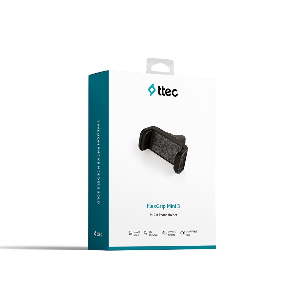 Тримач автомобільний Ttec FlexGrip Mini 3 (2TT27) | ARAGO