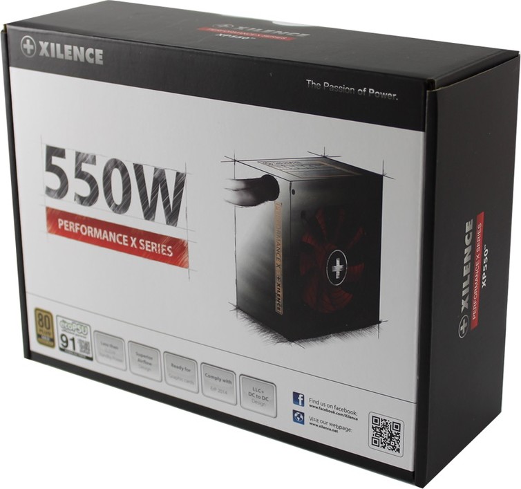 Блок живлення Xilence Performance X (XP550R9) 550W | ARAGO