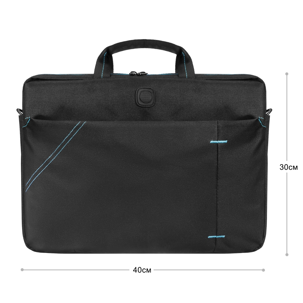 Сумка для ноутбука Continent CC-125GB 15.6" Black | ARAGO