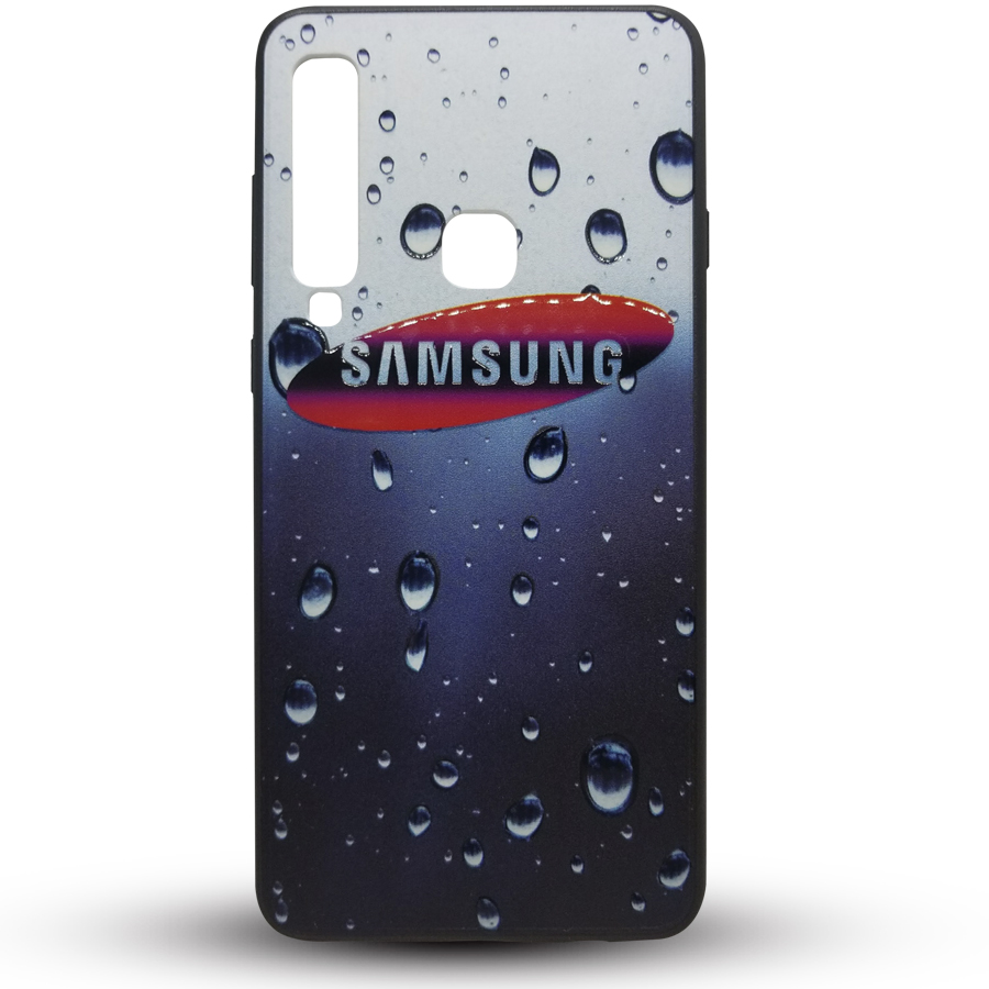 Силикон 3D RAIN Samsung A750/A7 (2018) темно-синий | ARAGO