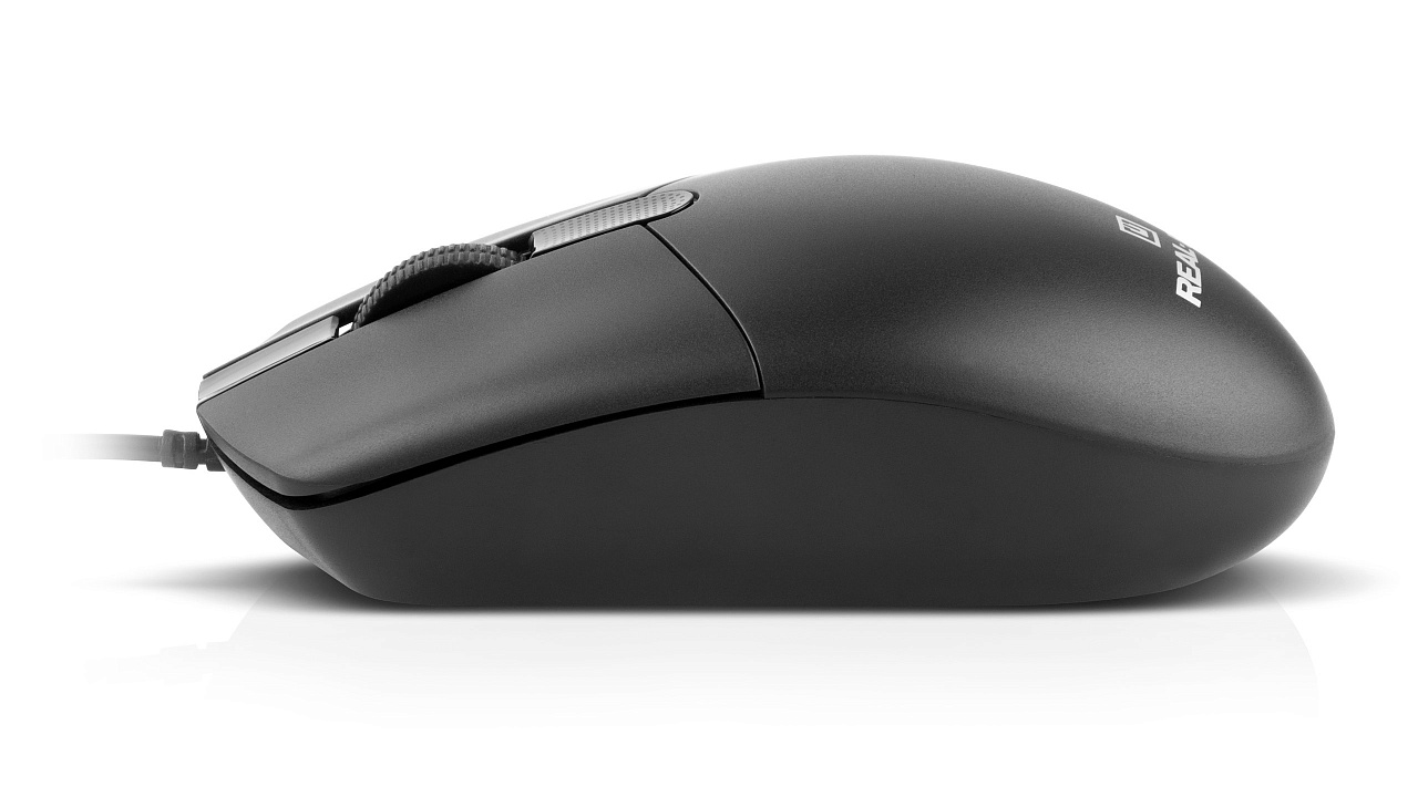 Миша REAL-EL RM-210 Black (EL123200036) | ARAGO