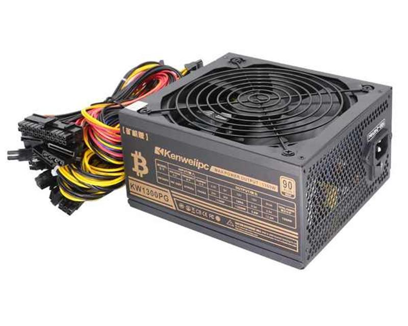 Блок питания Kenweiipc KW-1300PG, ATX, 14cm fan, bulk | ARAGO