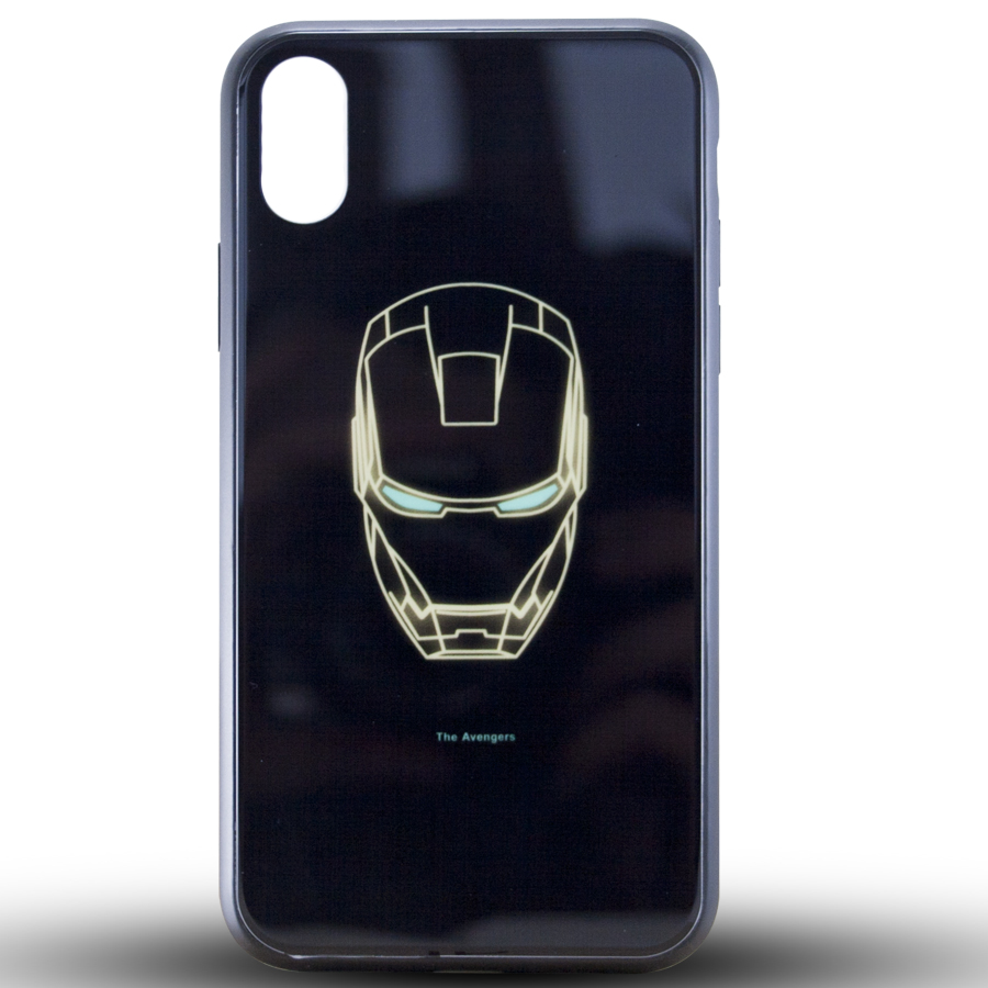 Силикон LUMINOUS GLASS Huawei P Smart 2019 Ironman | ARAGO