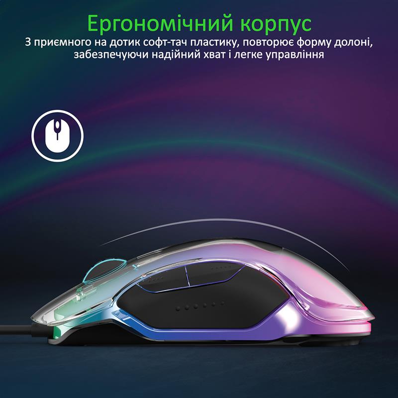 Миша Vertux Phoenix Black | ARAGO
