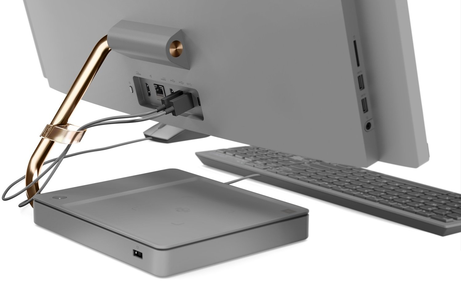 Моноблок Lenovo 27IMB05 (F0FA0065UA) Win10 Mineral Grey | ARAGO