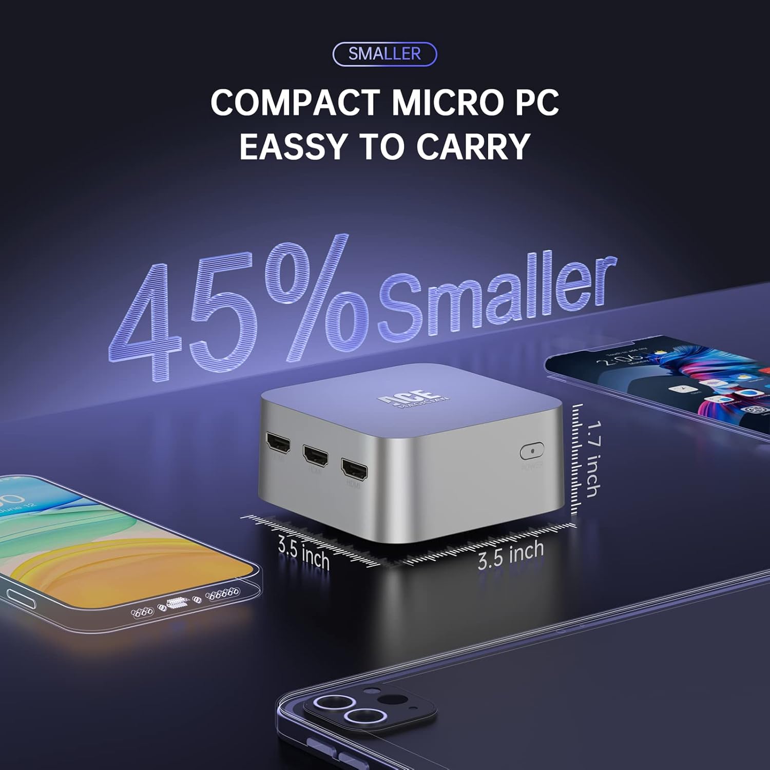 Неттоп AceMagician T8 Plus (630504303347) | ARAGO