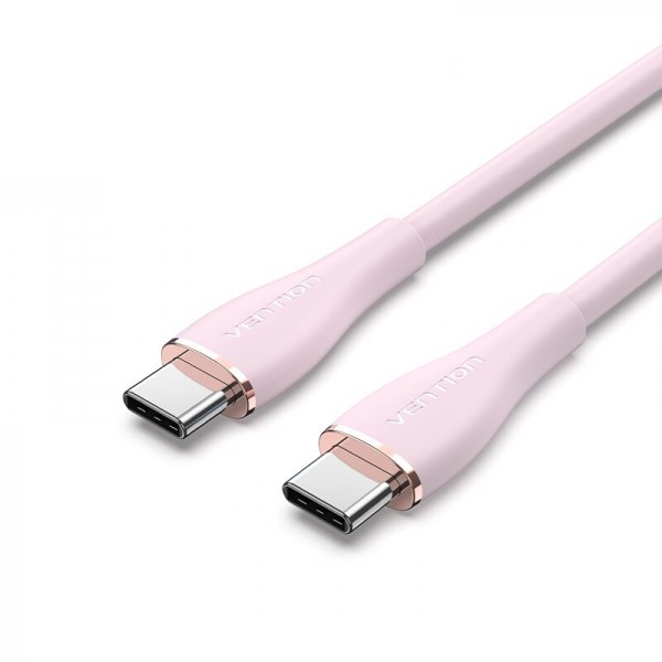 Кабель Vention USB Type-C - USB Type-C (M/M), 1 м, Pink (TAWPF) | ARAGO