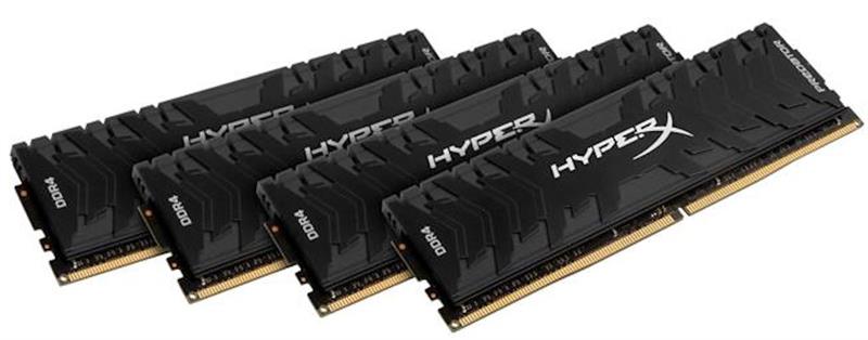 DDR4 4x32GB/3200 Kingston HyperX Predator Black (HX432C16PB3K4/128) | ARAGO