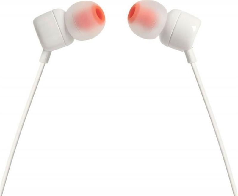 Гарнитура JBL T110 White (JBLT110WHT) | ARAGO