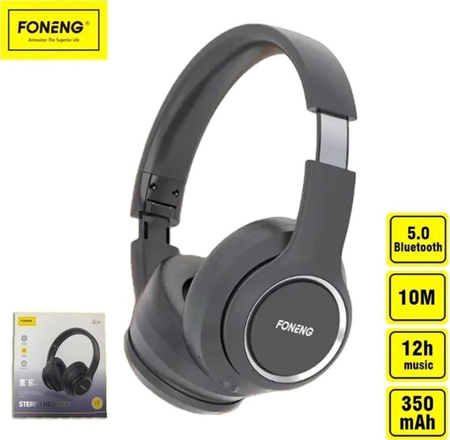 Bluetooth-гарнітура Foneng BL50 Bluetooth Headset (BL50-BH) | ARAGO