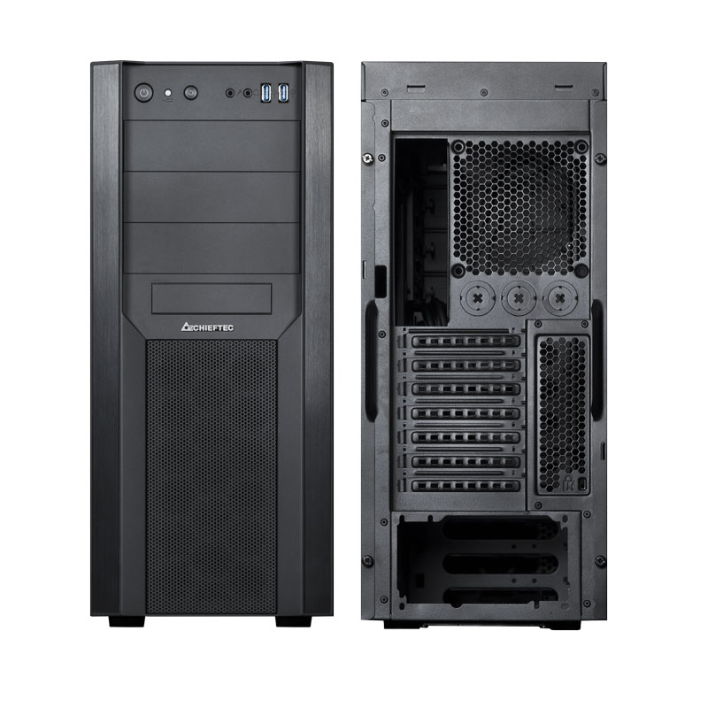 Корпус Chieftec Mech Black (CW-01B-OP) без БП | ARAGO